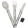 Esbit Titanium Cutlery TC4-TI 3 Pieces -Robe Outdoor Shop esbit titanium cutlery tc4 ti 3 pieces