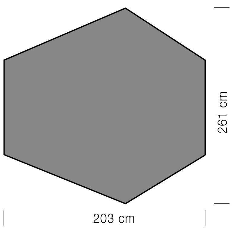 Exped Gemini II Footprint - Footprint 4 Exped Gemini II Footprint - Footprint - Image 2