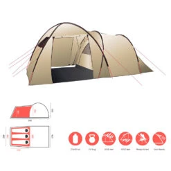 Grand Canyon Atlanta 3 - 3-person Tent 14 Grand Canyon Atlanta 3 - 3-person Tent -Robe Outdoor Shop grand canyon atlanta 3 3 person tent detail 2