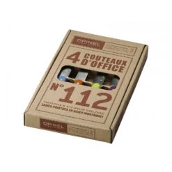 Opinel Kitchen Knife Set (4-Colour-Pack) -Robe Outdoor Shop opinel kitchen knife set 4 colour pack detail 2