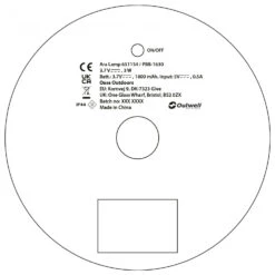 Outwell Ara Lamp - LED Light -Robe Outdoor Shop outwell ara lamp led light detail 5