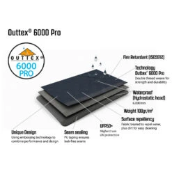 Outwell Nevada 4PE - 4-person Tent -Robe Outdoor Shop outwell nevada 4pe 4 person tent detail 8