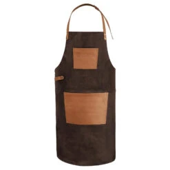 Petromax Buffalo Leather Apron With Neck Loop -Robe Outdoor Shop petromax buffalo leather apron with neck loop detail 2