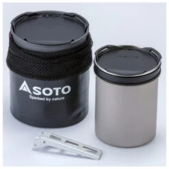 Soto Thermostack + Cook Set Combo - Pot 9 Soto Thermostack + Cook Set Combo - Pot -Robe Outdoor Shop soto thermostack cook set combo pot detail 2