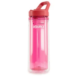 Source New Eco Tritan Double Wall With Straw - Water Bottle