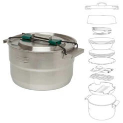Stanley Adventure Base Camp Cook Set - Pot 14 Stanley Adventure Base Camp Cook Set - Pot -Robe Outdoor Shop stanley adventure base camp cook set pot detail 6