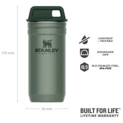 Stanley Adventure Shot Glass Set -Robe Outdoor Shop stanley adventure shot glass set detail 4
