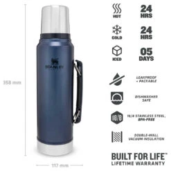 Stanley Classic Vakuum-Flasche 1 L - Insulated Bottle 9 Stanley Classic Vakuum-Flasche 1 L - Insulated Bottle -Robe Outdoor Shop stanley classic vakuum flasche 1 l insulated bottle detail 4