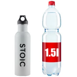 Stoic Stainless Steel BottleSt. - Water Bottle -Robe Outdoor Shop stoic stainless steel bottlest water bottle detail 4
