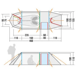 Tatonka Alaska 2.235 PU - 2-person Tent -Robe Outdoor Shop tatonka alaska 2235 pu 2 person tent detail 12