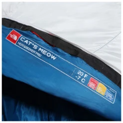 The North Face Cat's Meow Eco - Synthetic Sleeping Bag -Robe Outdoor Shop the north face cats meow eco synthetic sleeping bag detail 4