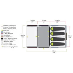 Evo TM V2 - 4-person Tent -Robe Outdoor Shop zempire evo tm v2 4 person tent detail 6